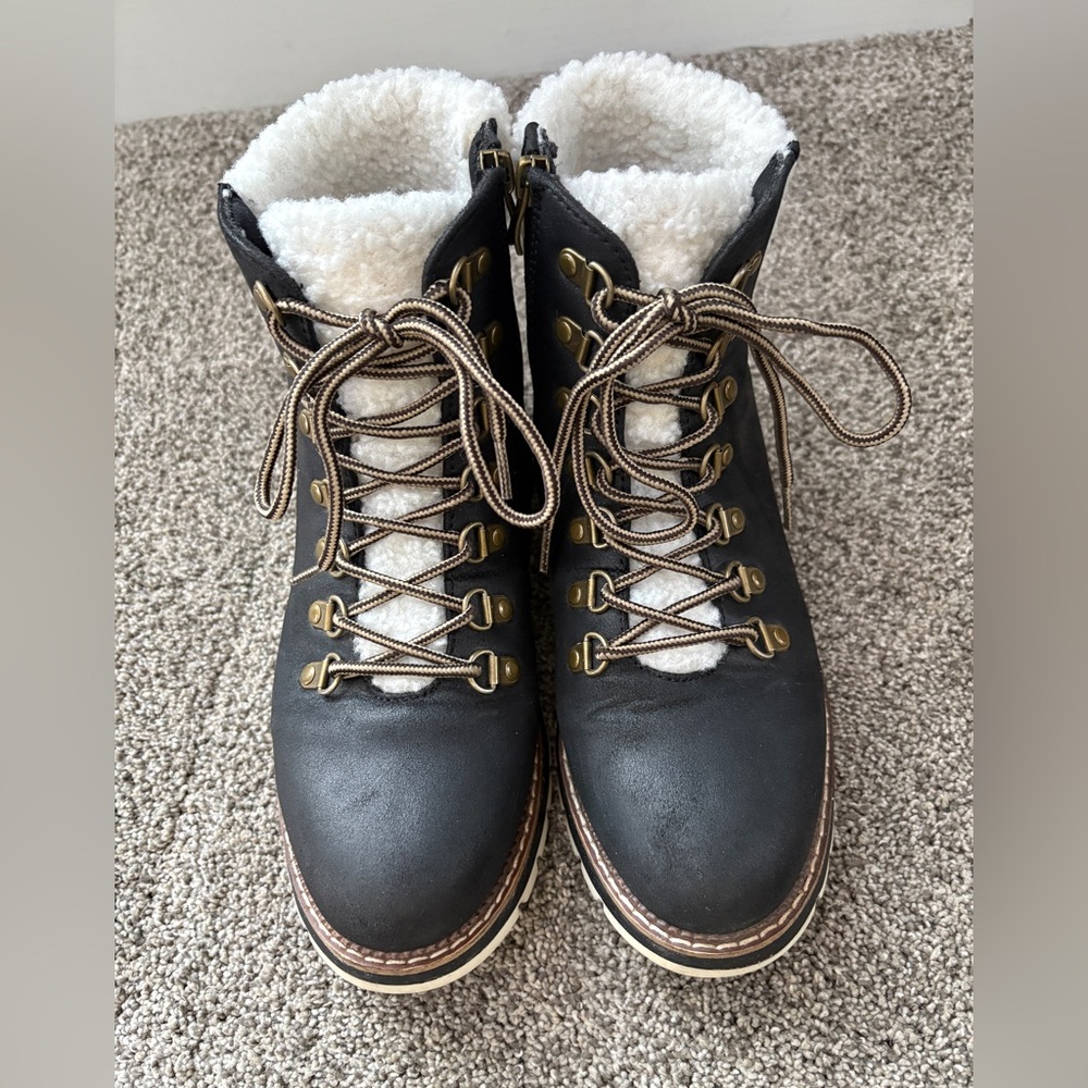 Dunes Women's Conrad Hiker Boots | Black | 8.5 - Picture 6 of 13